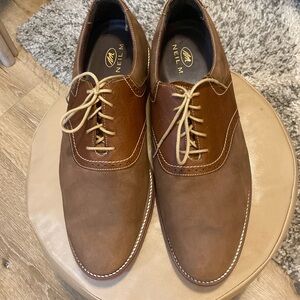 Neil M mens leather and suede shoes size 13